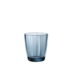Vaso agua 30cl azul C/6und