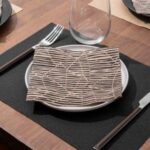 Servilleta 33x33 2/c gogreen tripoli negro 42p/40h