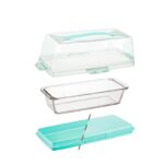 Porta Bizcocho rectangular 37x18x14cm