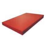 Tabla de cortar 60x40x2cm profesional roja